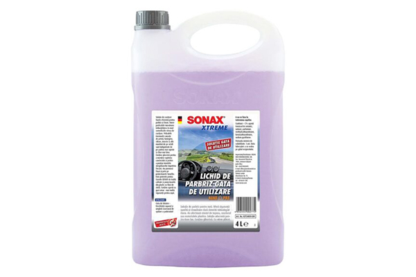 Lichid Parbriz Sonax 4L - Curățare Rapidă