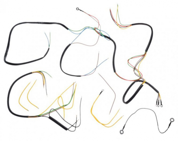 Instalație Electrică WMX Wsk125 M06 B1 Negru