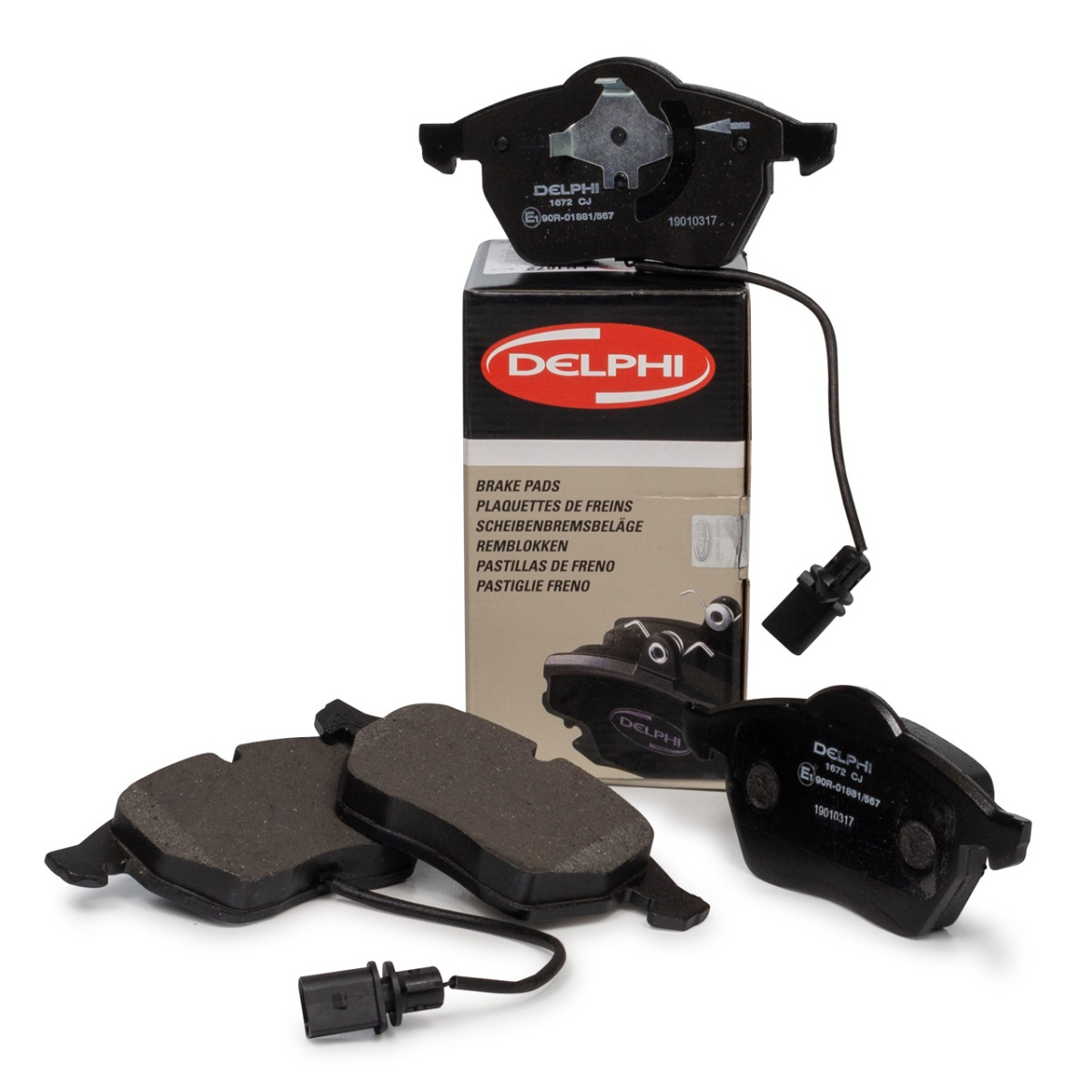 Delphi Placute Frana Audi A4 B5 - Siguranță Premium