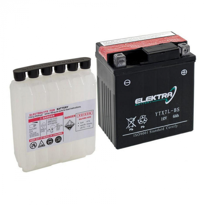 Baterie moto Rms YTX5L-BS 12V cu electrolit