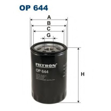 Filtru Ulei FILTRON OP644 | Protecție Motor