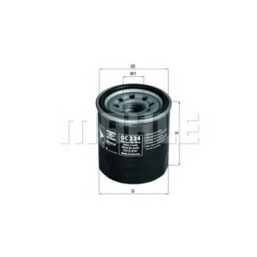 Filtru Ulei Mahle OC 224 - Protecție Motor Premium