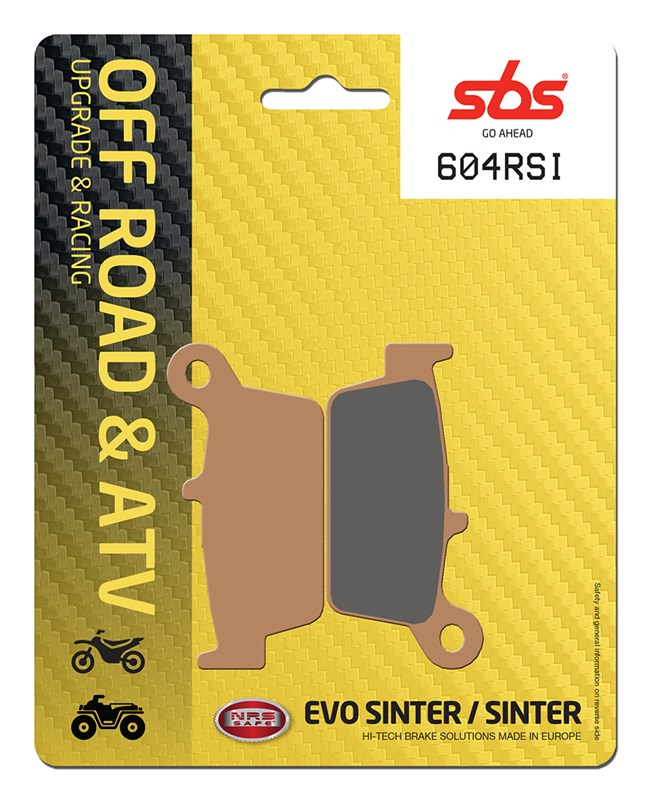 SBS 604RSI | Plăcuțe Frână Offroad ATV