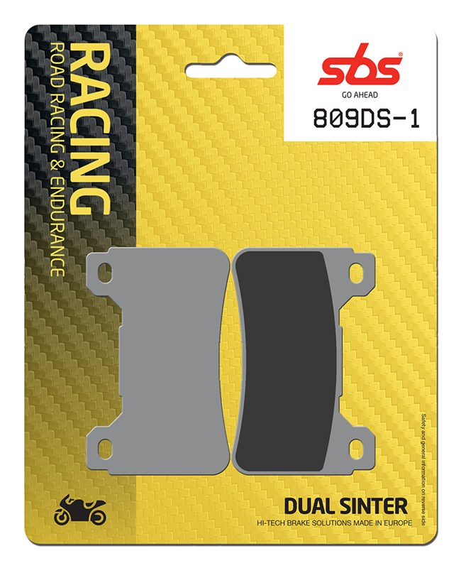 Placute Frana SBS Racing 809DS-1 | Performanta