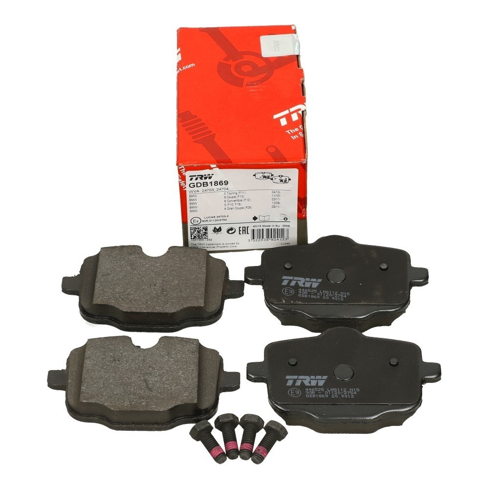 Placute Frana Spate TRW BMW Seria 5,6,7 - Calitate OEM