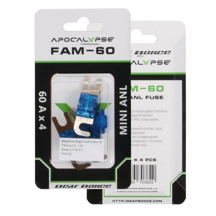 Set Siguranțe Deaf Bonce 60A - Protecție