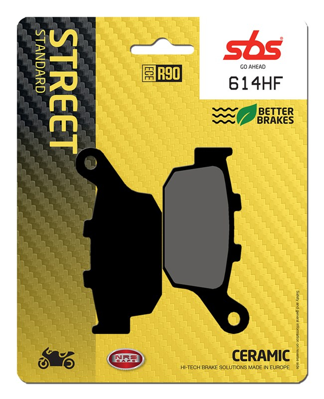SBS Plăci Frână 614HF Ceramic - Putere de Oprire