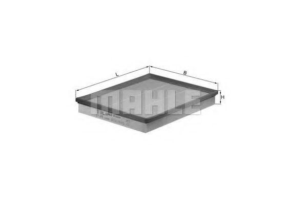 Filtru Aer Mahle LX 876 | Protecție Motor