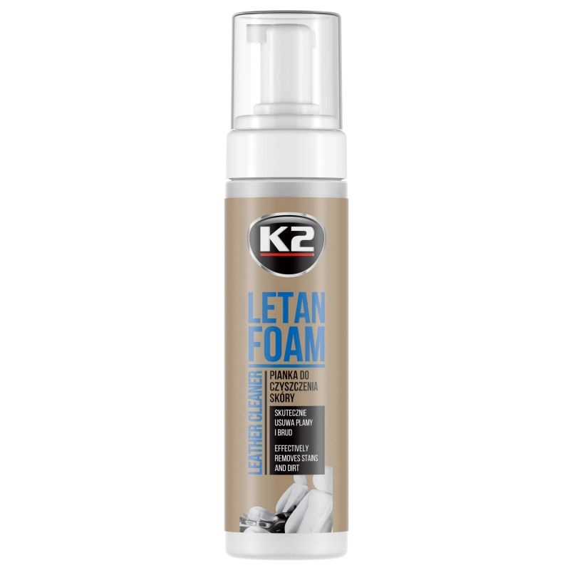 K2 Letan Foam Spumă Curățare Piele 200ML