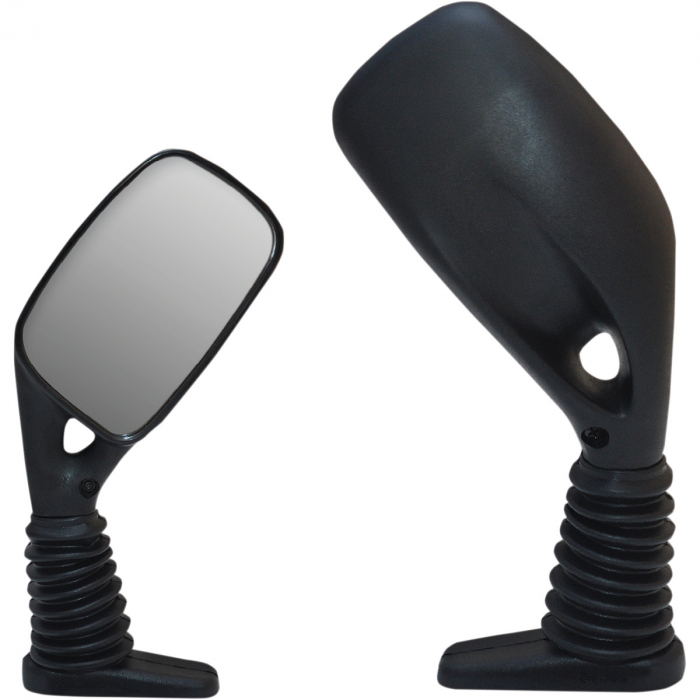 Oglinda Moto Negra Parts Unlimited Dreapta