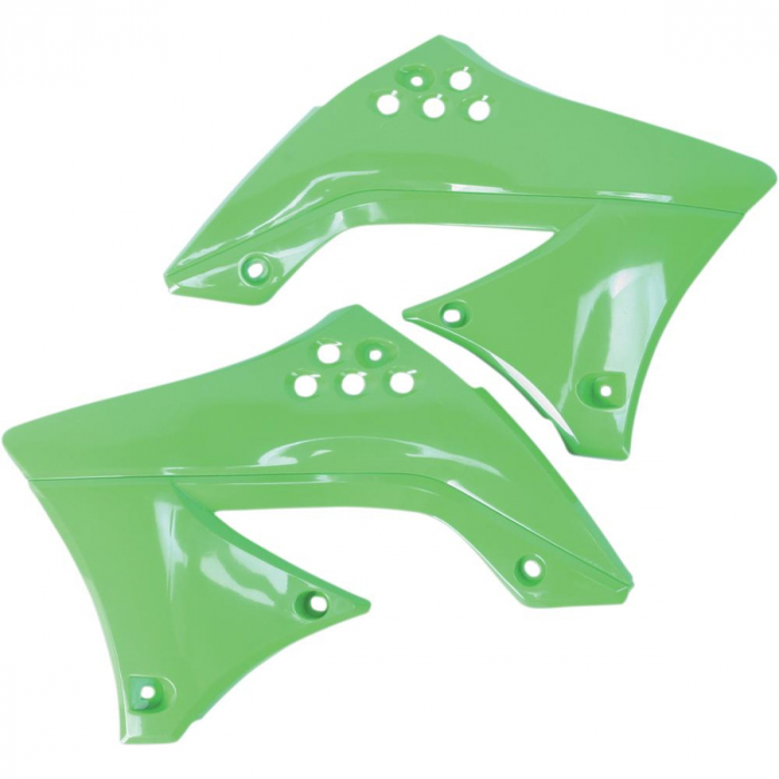 Laterale Radiator UFO Kawasaki KXF450 Verde