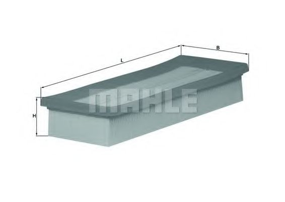 Filtru Aer Mahle LX 1601 - Protecție Motor Premium