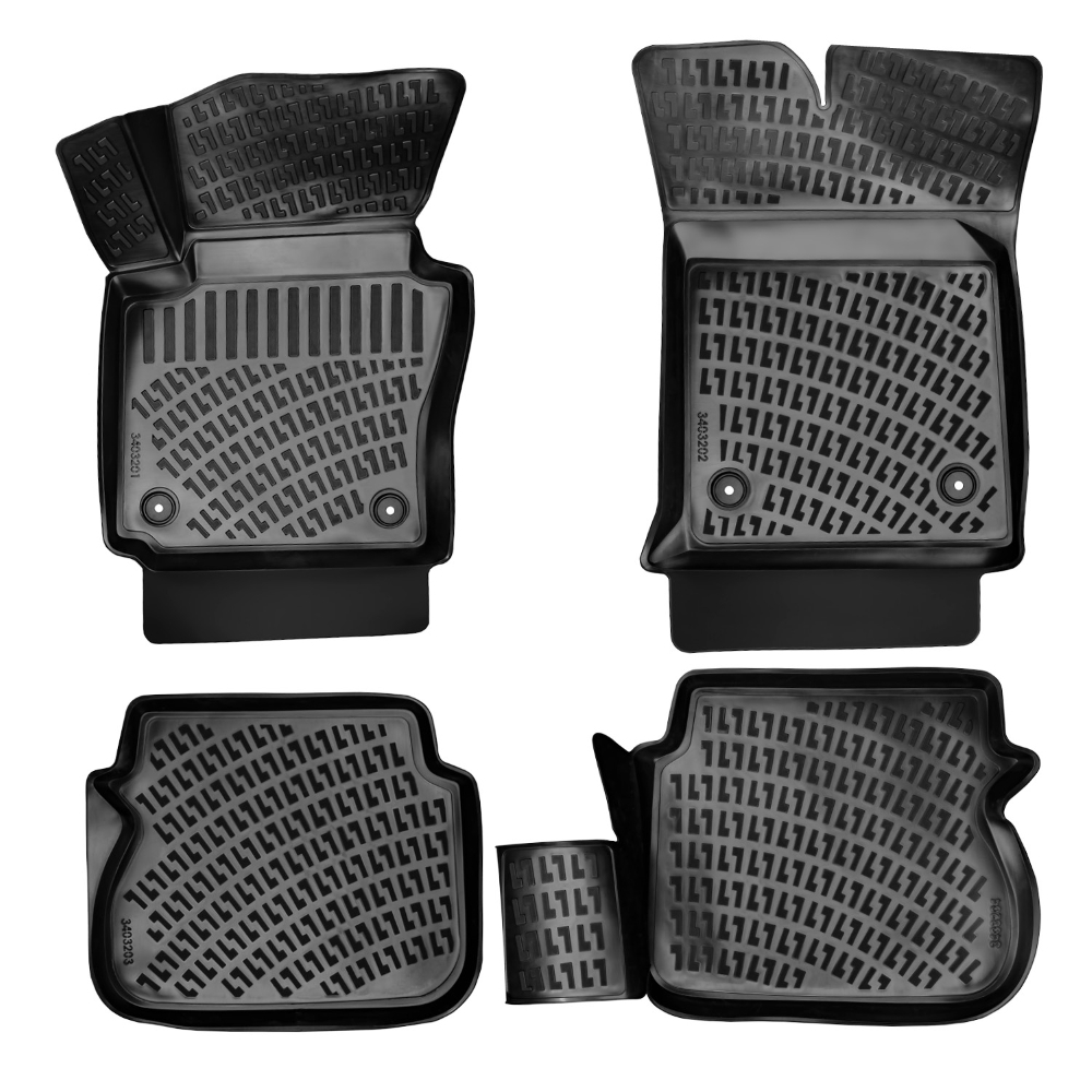 Covorașe auto cauciuc Umbrella VW Caddy III 2004-2020
