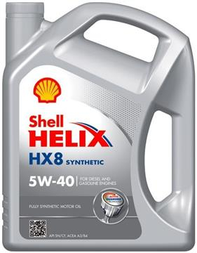Ulei motor Shell Helix HX8 5W-40 5L, sintetic