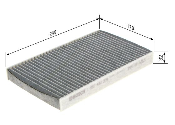 Filtru Habitaclu Bosch pentru Aer Curat