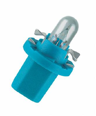 Osram Set 10 Becuri de Bord BX8.5D Albastre