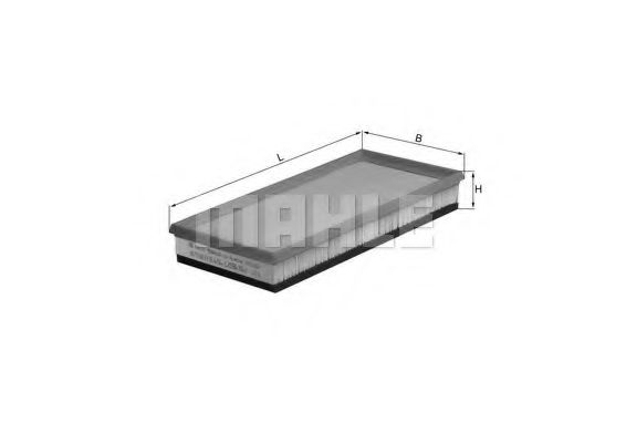 Filtru aer KNECHT LX 596 - Protecție Motor