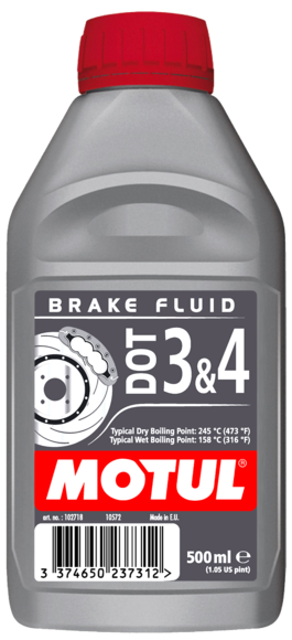 Lichid Frână Motul DOT4 500ml - Punct Fierbere 245°C