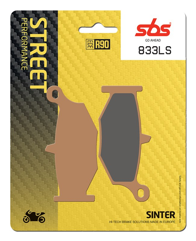 Placute Frana SBS 833LS Sinter | Putere de Oprire