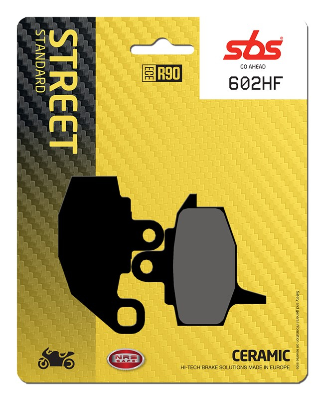 SBS 602HF Plăcuțe Frână Ceramică Street