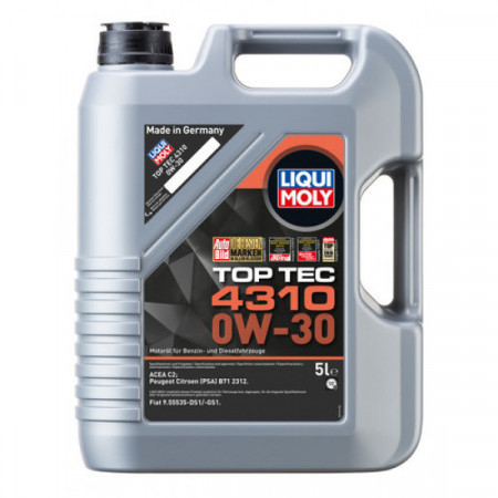 Ulei motor Liqui Moly Top Tec 4310 0W-30 5L