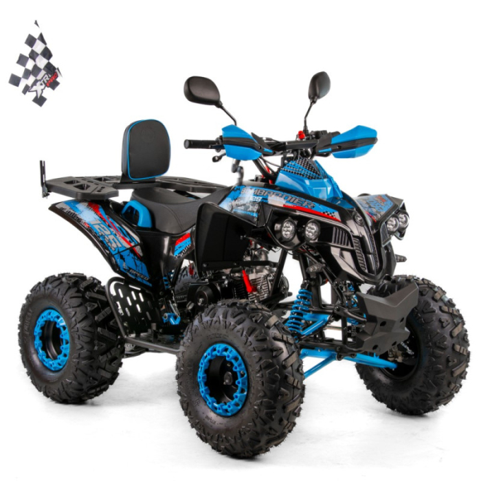 ATV XTR Varia Pro 125cc, roti 8 inch, negru albastru