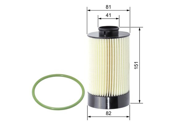 Filtru Combustibil Bosch - Protecție Motor