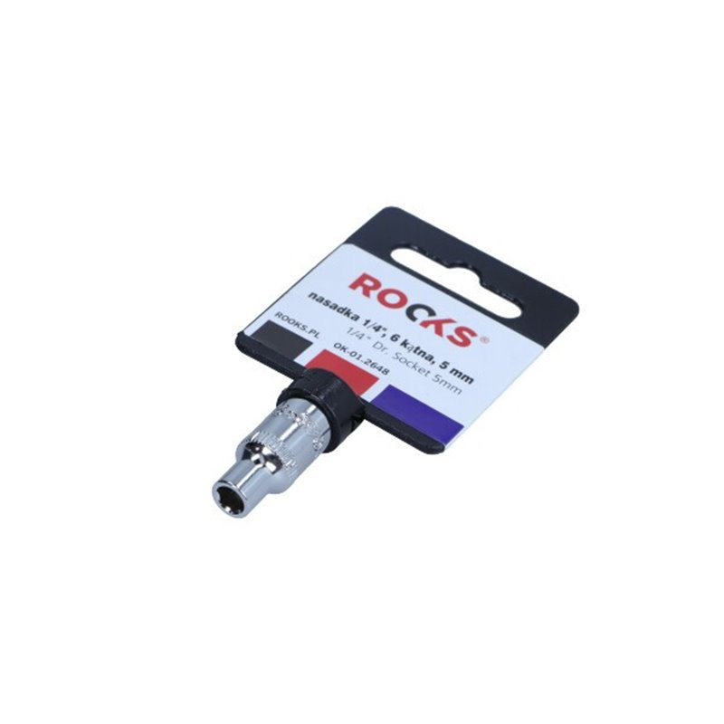 Cap Cheie Tubulară Rooks 5mm Hexagon Crom-Vanadiu