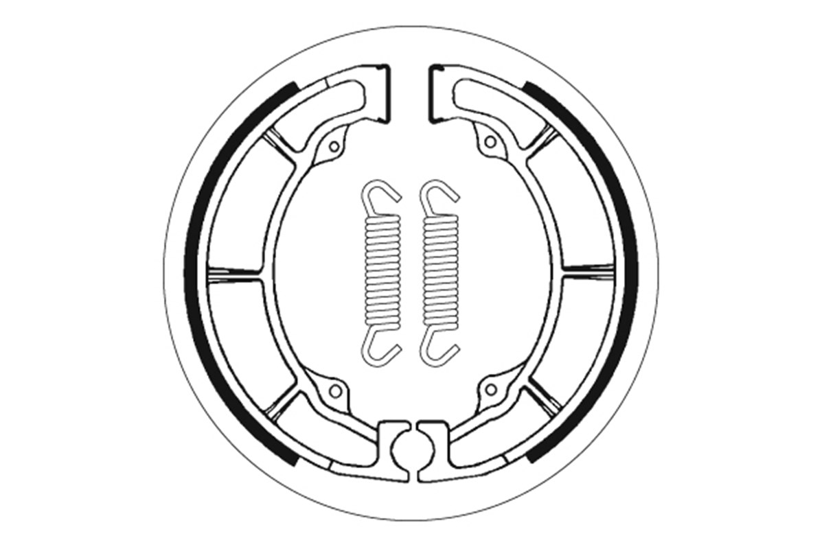 SBS 2038 Saboți Frână Siguranță Maximă Moto