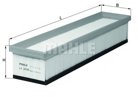Filtru Aer Mahle LX 2039 - Performanță Originală