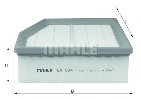 Filtru aer Mahle LX 934 Original