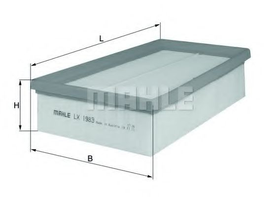 Filtru Aer KNECHT LX 1983 - Protecție Motor