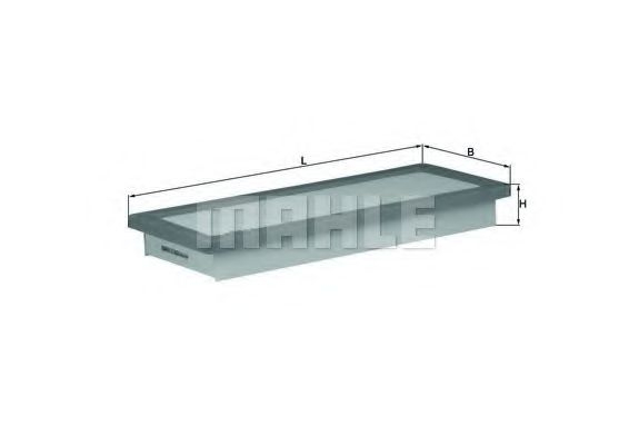 Filtru Aer Mahle LX 2033 - Original Performant