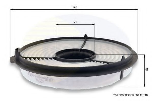 Filtru aer Comline CSZ12946 Subaru Suzuki