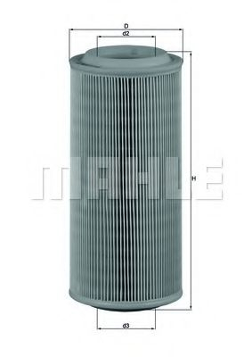 Filtru aer KNECHT LX 685 - Motor protejat