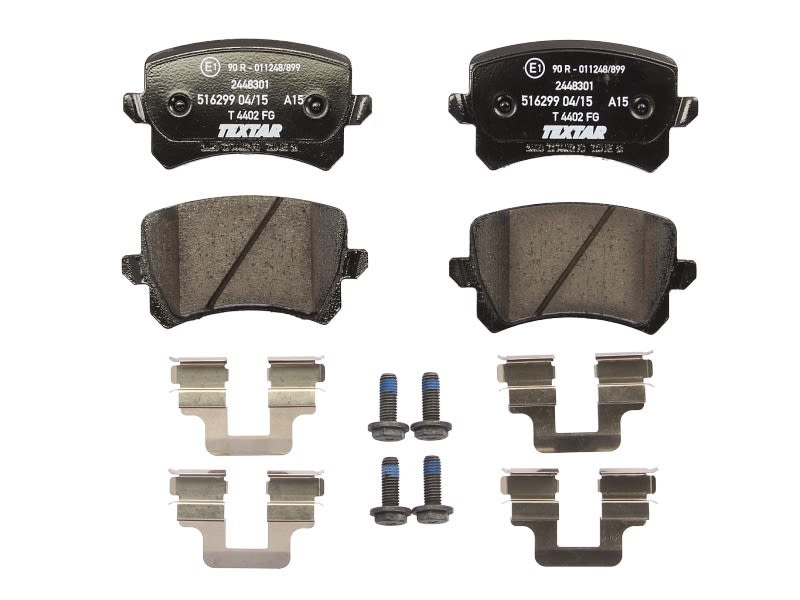 Set plăcuțe frână spate Textar 2448301 Audi, VW, Skoda, Seat