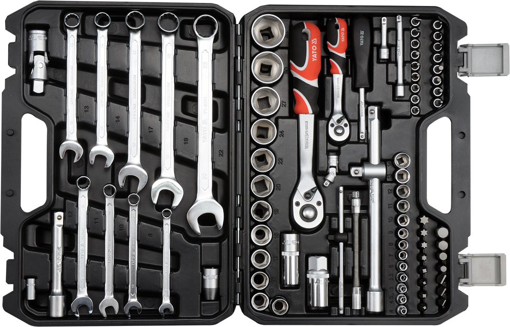 Trusa Tubulare Yato 82 Piese, Set Complet