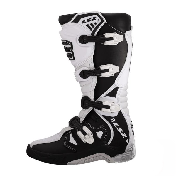 Cizme Cross Enduro LS2 Raptor, marime 44, albi