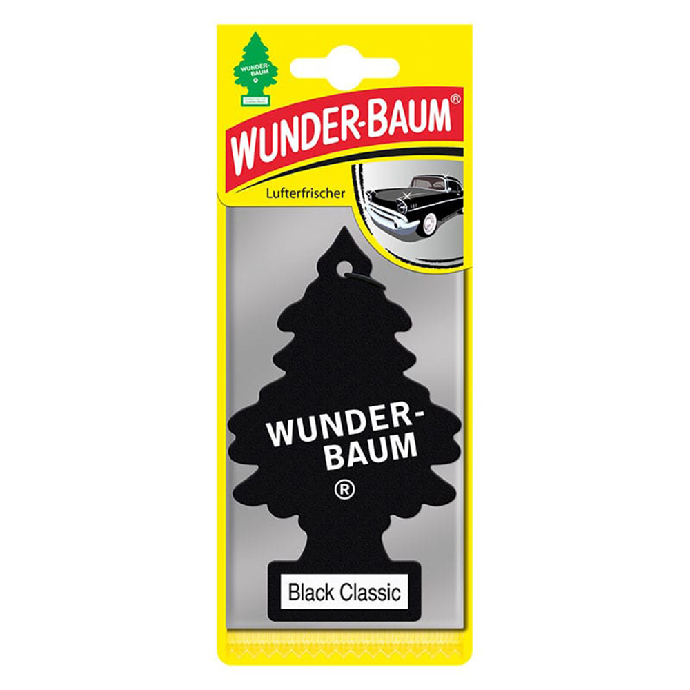Odorizant auto Wunder-Baum Black Ice, aromă braduț