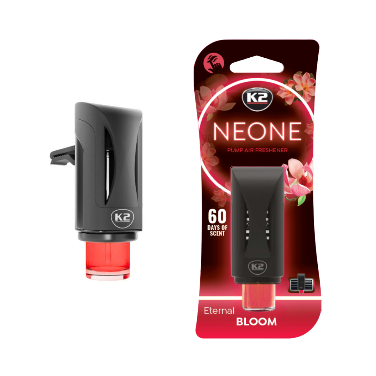 Odorizant Auto K2 Neone Eternal Bloom, intensitate reglabila
