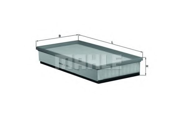 Filtru aer MAHLE ORIGINAL LX 2024 - Protecție motor