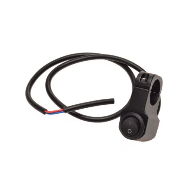 Întrerupator Wmx pe ghidon 25mm, negru, cablu 550mm