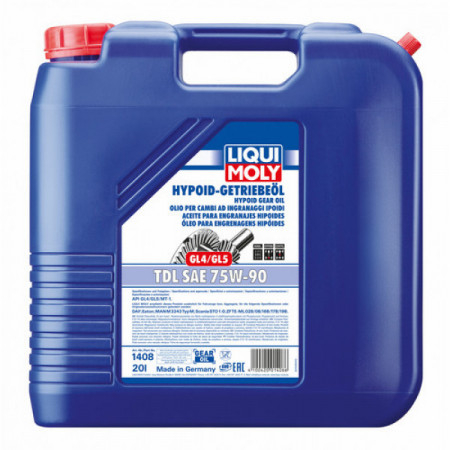 Ulei transmisie Liqui Moly TDL 75W-90 GL4/GL5, 20L