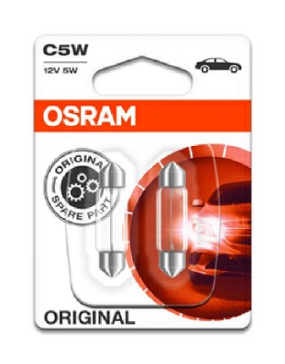 Set 2 Becuri Osram 12V C5W Original