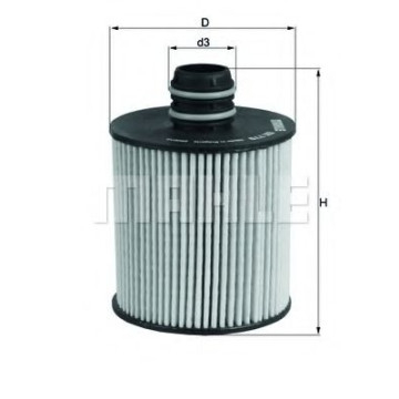 Filtru Ulei Mahle OX 779D Original Premium