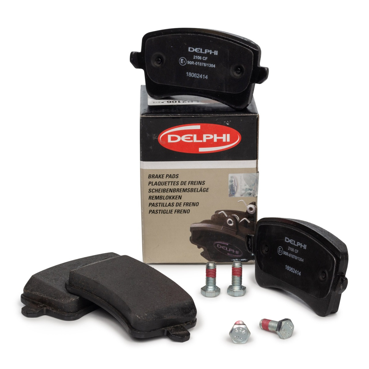 Set Placute Frana Spate Delphi LP2106 - Siguranta Maxima