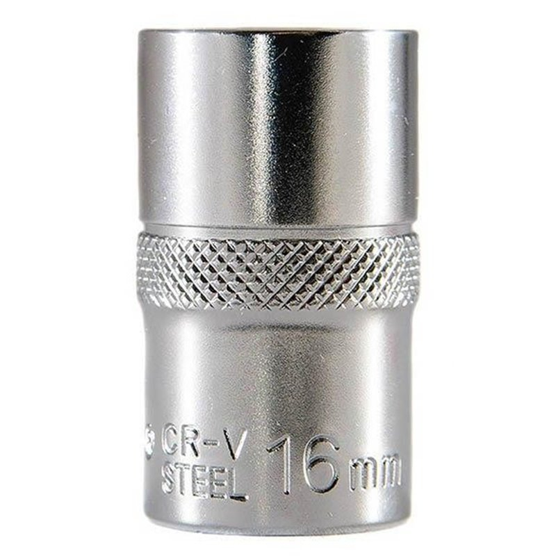 Cap Cheie Tubulară Rooks 16mm Oțel Crom-Vanadiu