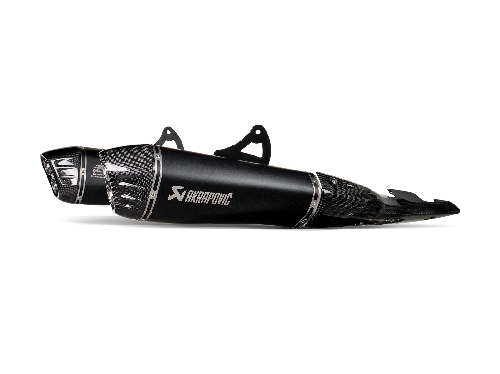 Finala titan negru Akrapovic Black Suzuki Hayabusa 2025