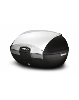 Top Case SHAD SH45 Alb - Spațiu Maxim de Stocare