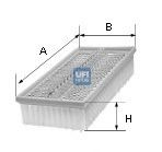 Filtru aer UFI 30.422.00 - Protecție motor